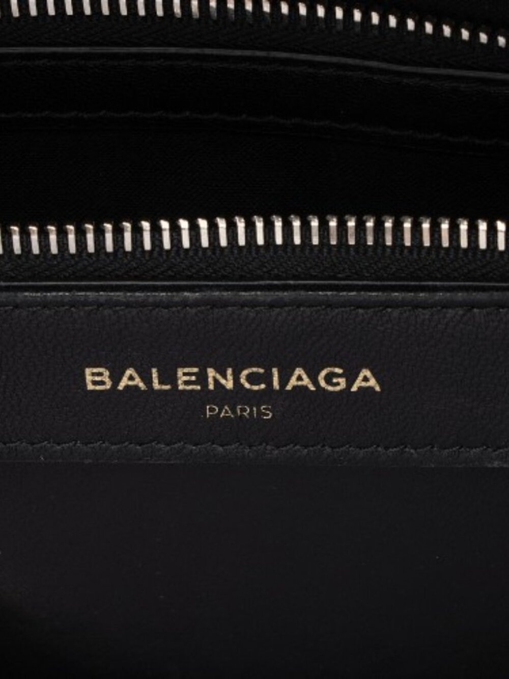 Balenciaga Patent Leather Bazar Small Shopper Tote black excellent pre-owned - Picture 10 of 17